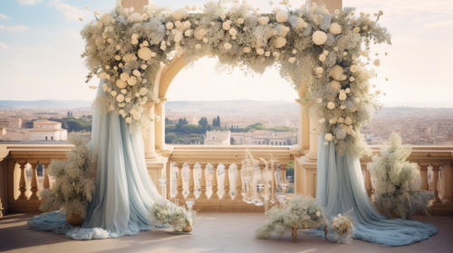 Rome Wedding Arch 02