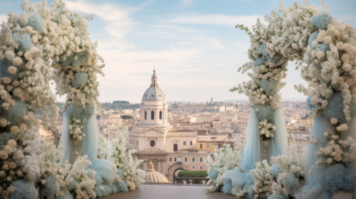 Rome Wedding Arch 03