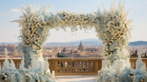 Rome Wedding Arch 01