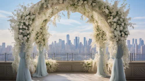New York Wedding Arch 01